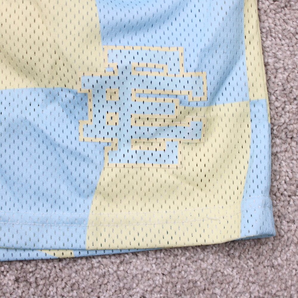 Eric Emanuel EE Basic Shorts Men Large Blue/Yello… - image 3